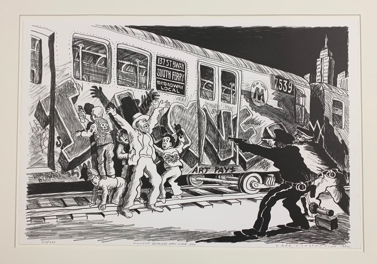 Vincent Defends New Wave Art by Greg Constantine 