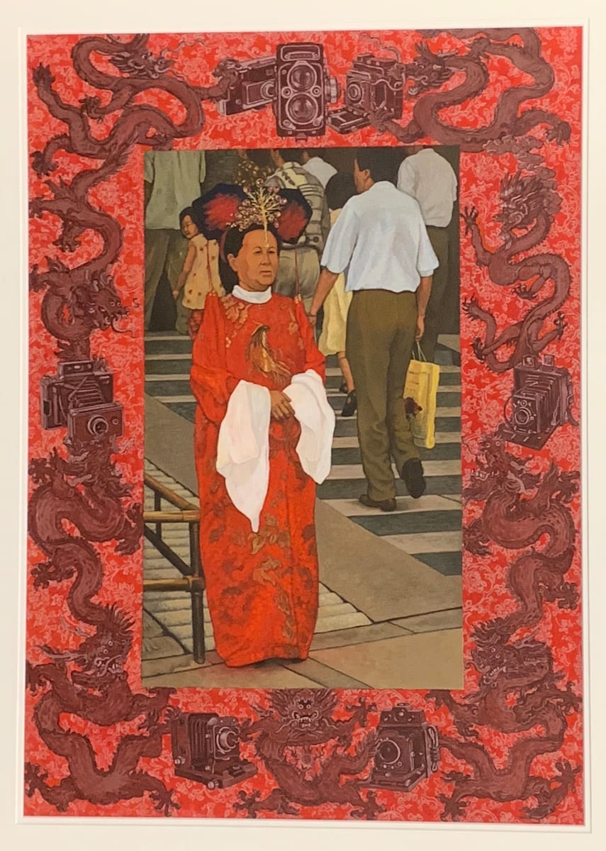 Tz's Hsi, the Empress Dowager Greets Her Guests at the Summer Palace, Beijing, P.R.C. by Doretta M. Miller 