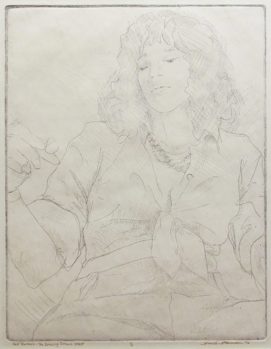 Self-Portait: The Drawing Draws Itself by Aimee Atkinson, Image 1.