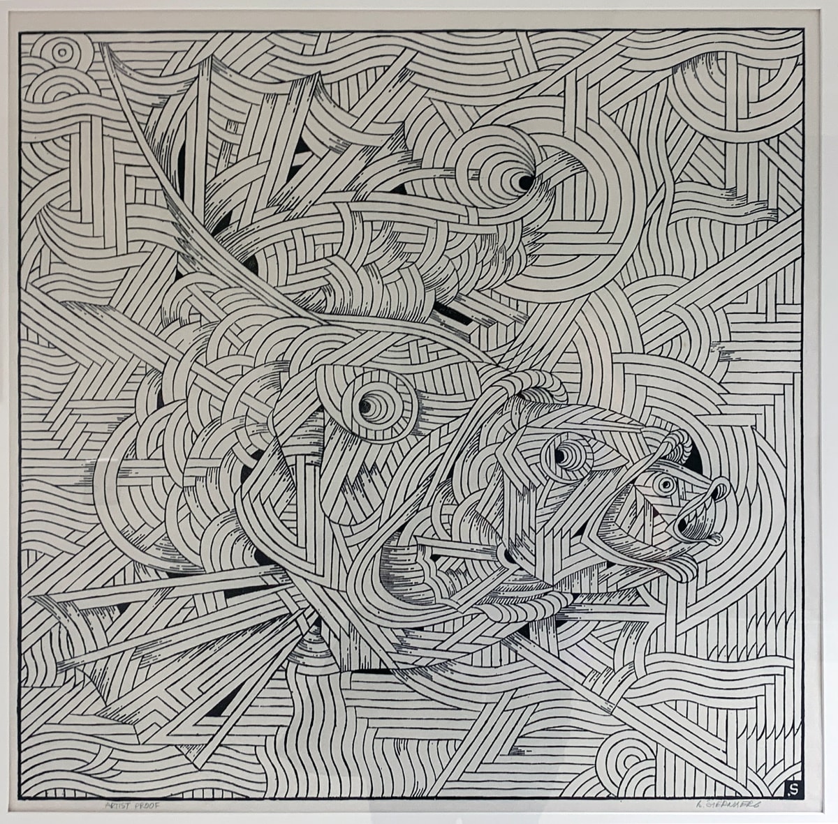 Big Fish Eats Small by Boris Sternberg, Image 1.