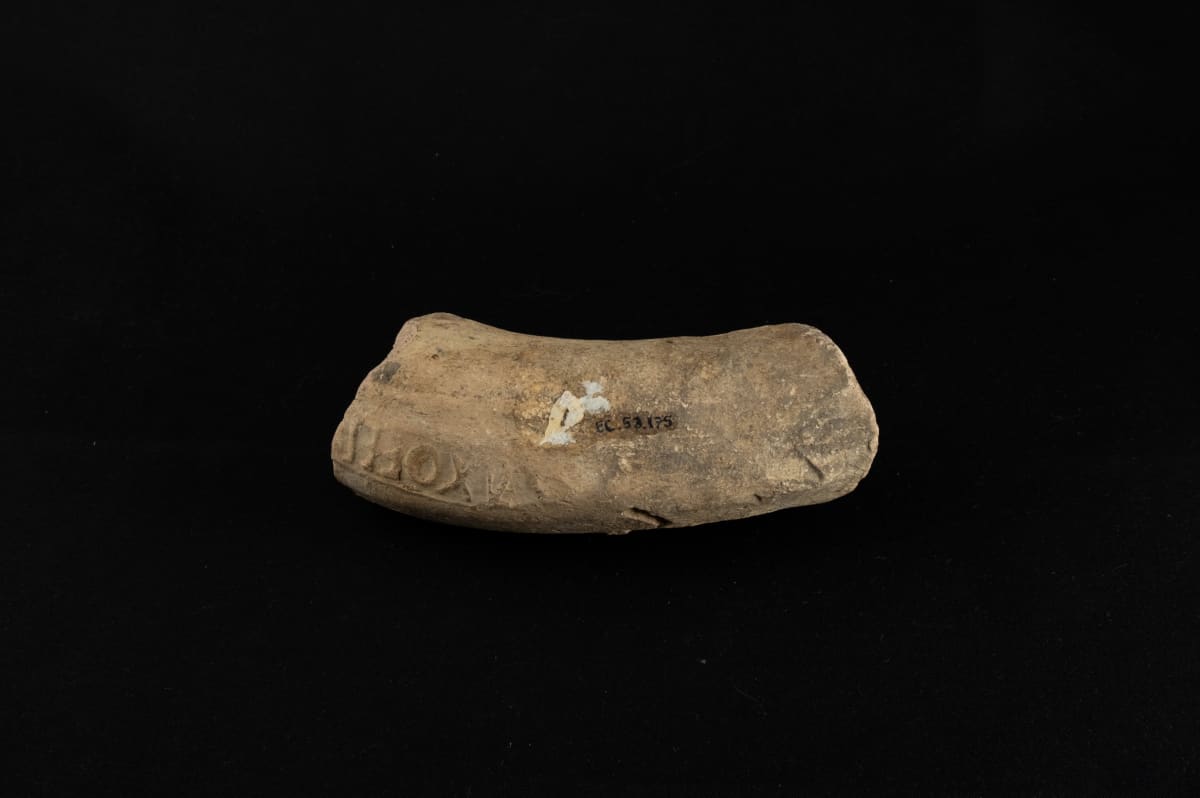 Stamped amphora handle (?) 