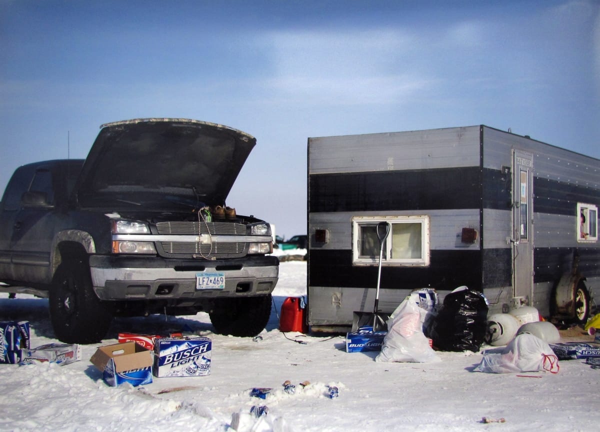 Eelpout Festival, Walker, MN. by Lacey Criswell, Amanda Hankerson 