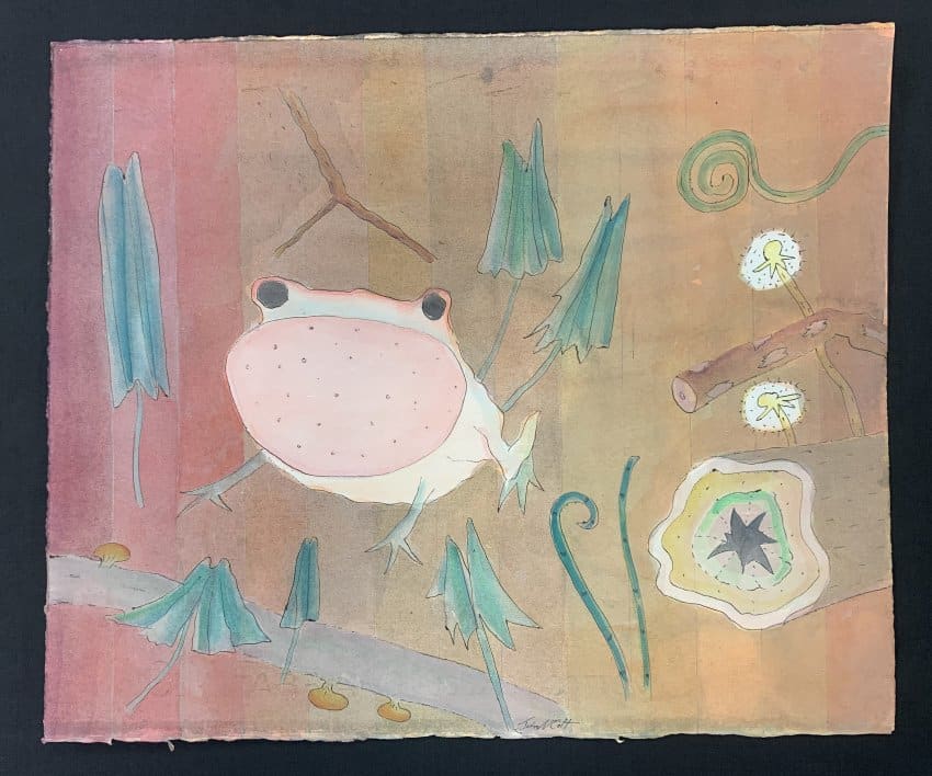 Untitled, watercolor on paper by John Colt 