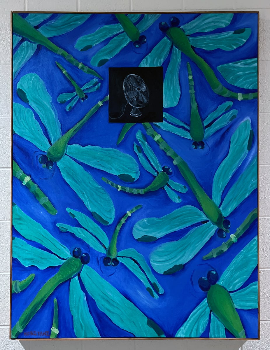 Dragonflies(Fan) by Dale Konstanz 