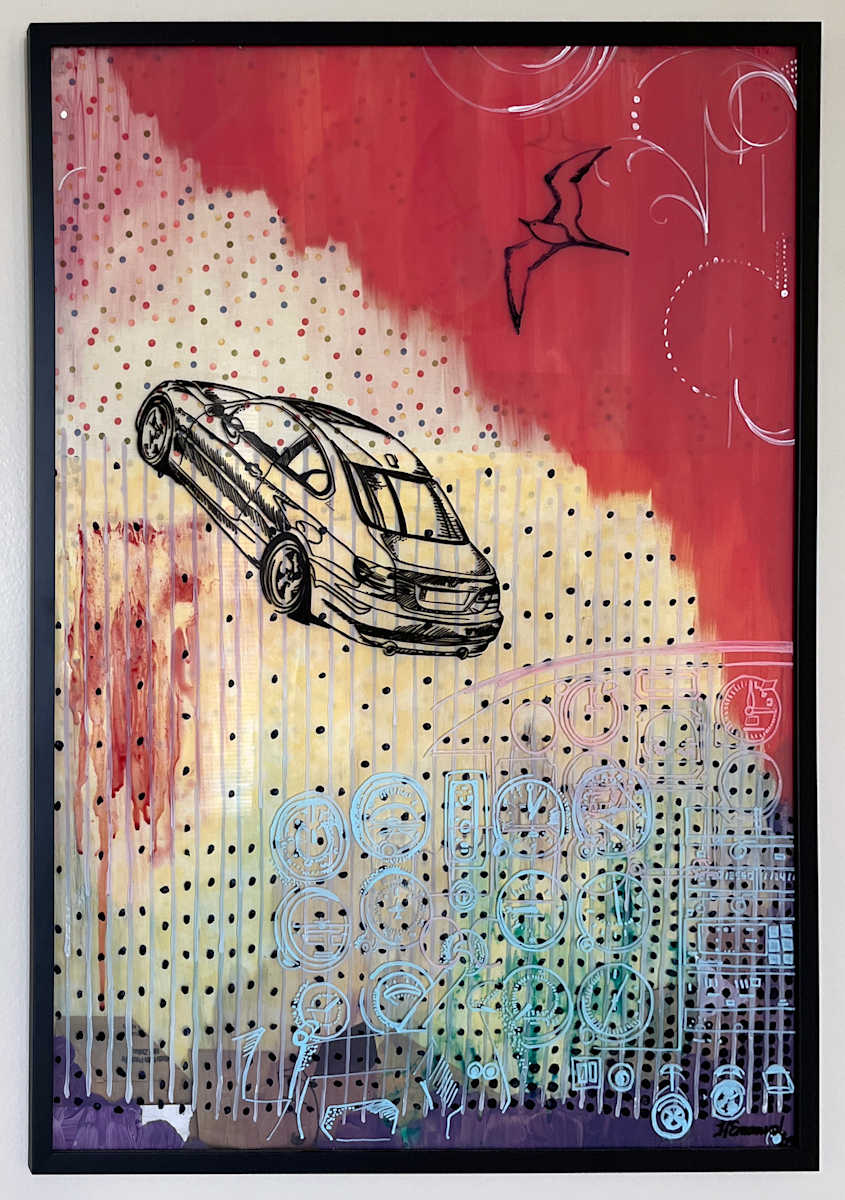 Painting/Collage by Hannah Emanuel, Image 3.