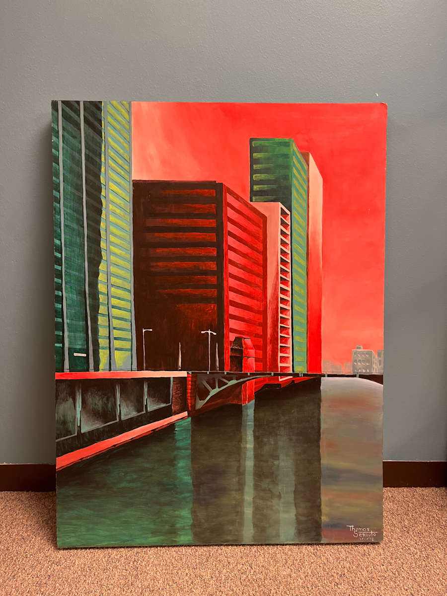 Green /Red City by Thomas Serruto, Image 1.