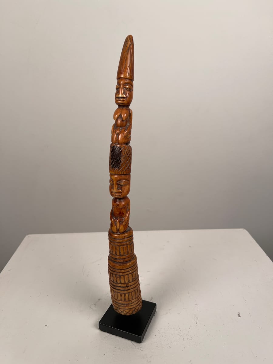 Yoruba Ifa Ivory Tapper by Yoruba culture 