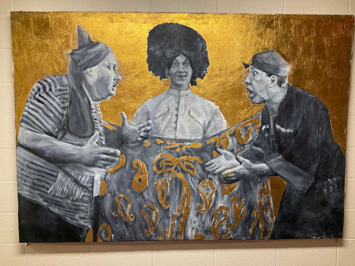 Three Great Russian Actors by Leonid Sokov, Image 1.