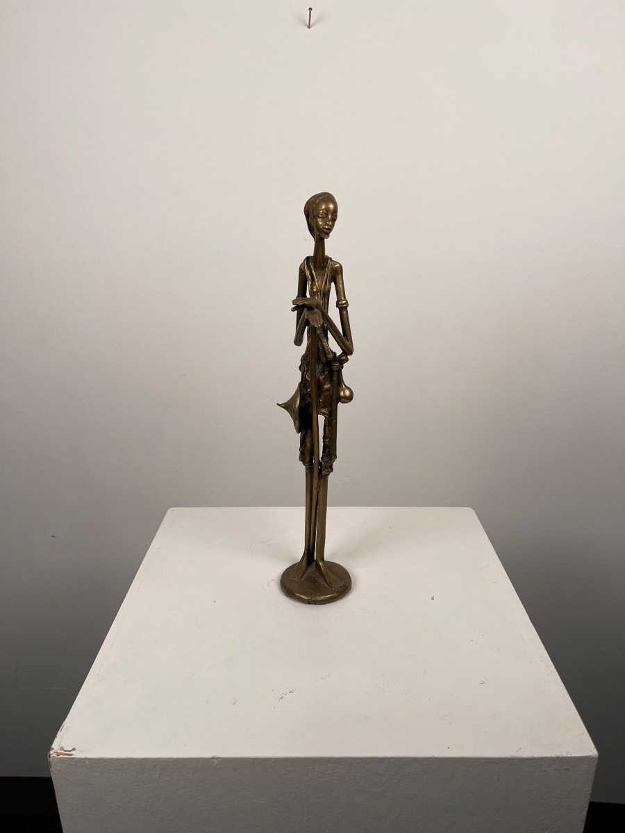 Asante Brass Figure by Asante culture 