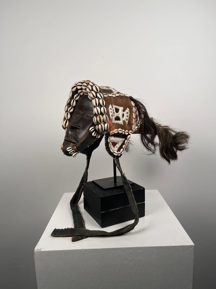 Dan Mask with Headdress by Dan culture 