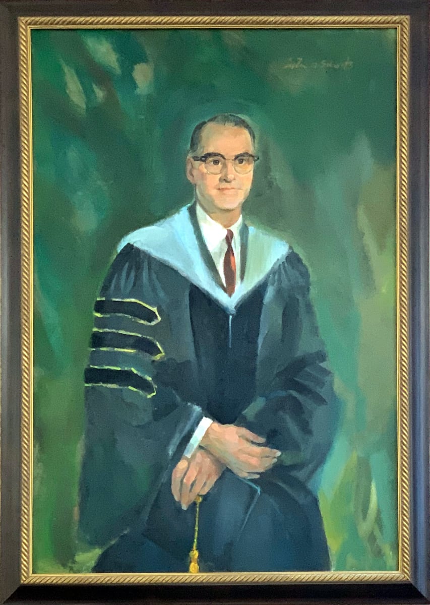 Frederick Oliver Pinkham Portrait by Lester O. Schwartz, Image 1.