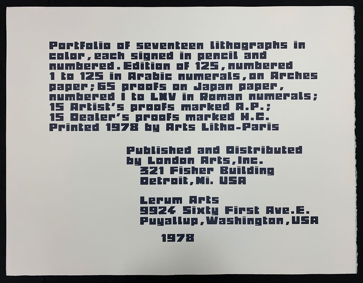Explanation Page by Karel Appel, Image 1.