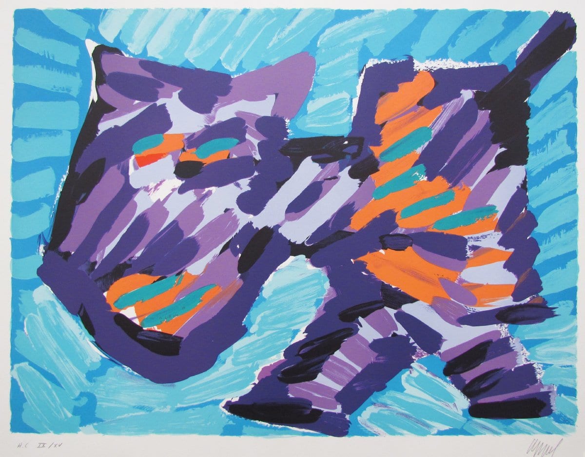 Stalking Cat by Karel Appel, Image 1.