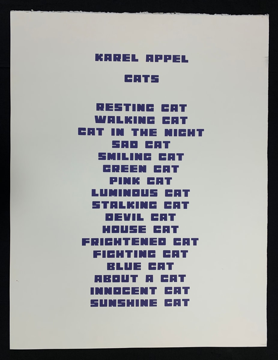 Title Page by Karel Appel 