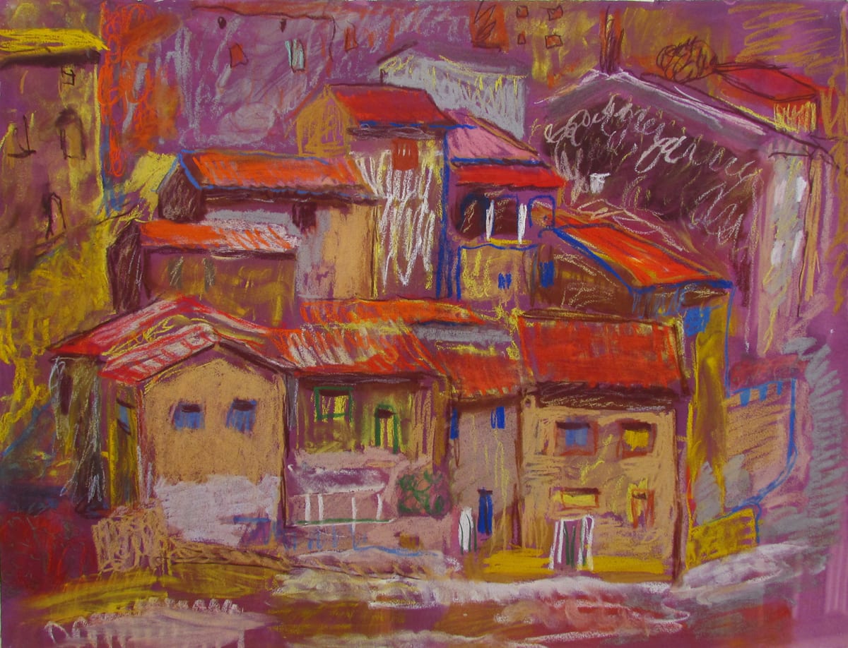 Houses in Eus by Olimpia Ogilvie 