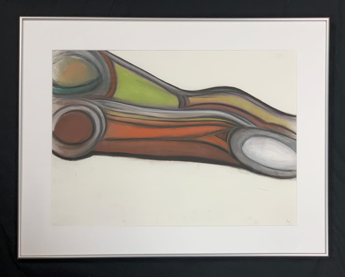 Pastel Drawing (Legs) by Alexandra Baldwin Dove 