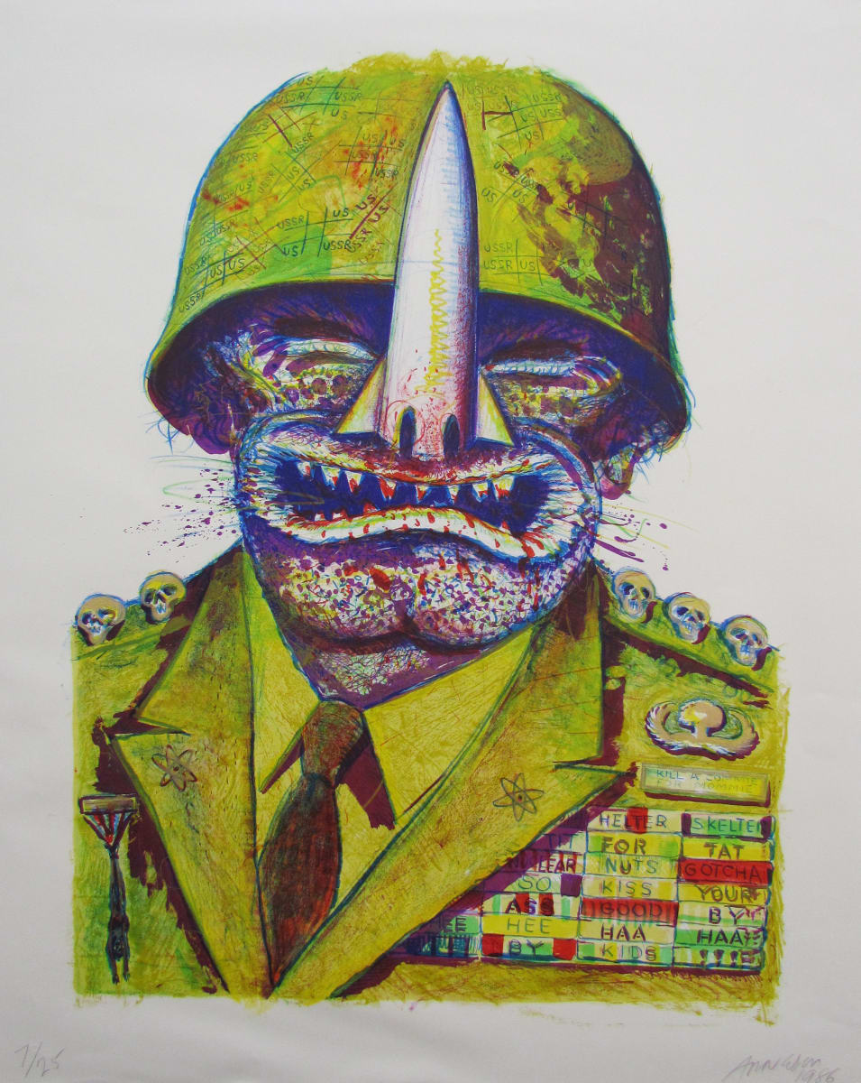 GeneralNuke #7 by Robert Arneson 