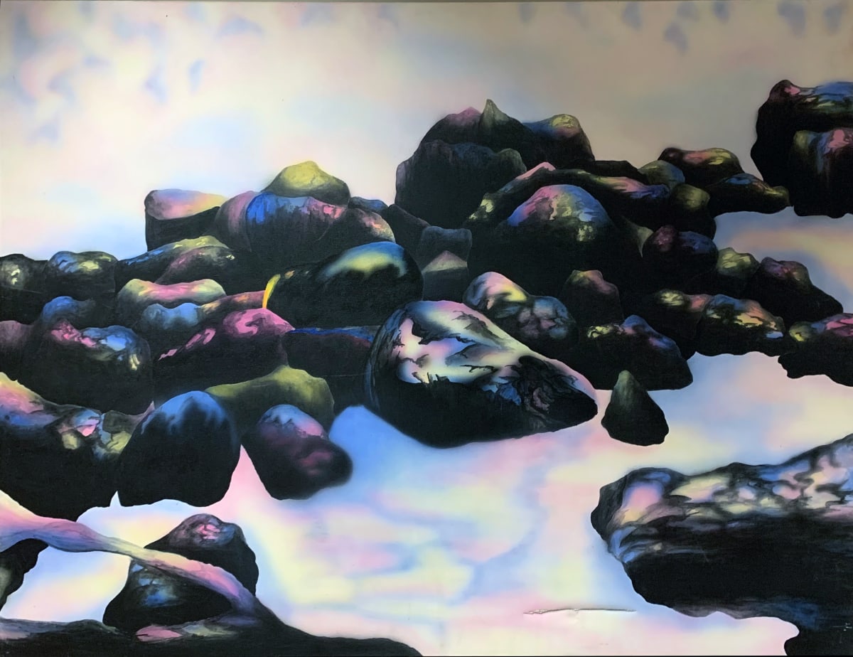 Airbrush Abstract by James B. Thompson 