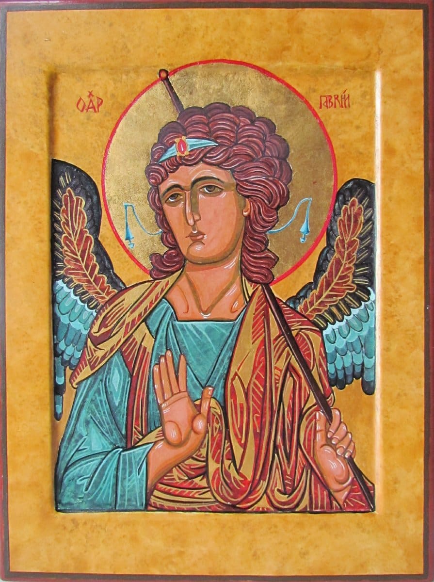 Icon: The Archangel Gabriel (copy) by Judith Pallett Kaestner 