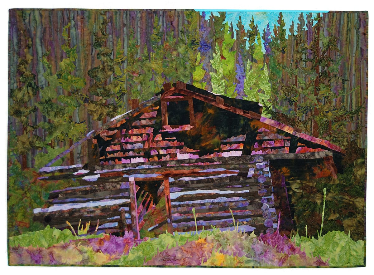 Old Pecos Cabin by Michelle Jackson 