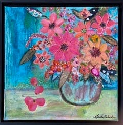 Heart Of A Wildflower by Marsha Nieland  Image: Heart of A Wildflower- I hope you are blessed with the heart of a wildflower. Strong enough to rise again after being trambled on, tough enough to weather the worst of summer storms and able to grow and flourish in even the most broken of places.