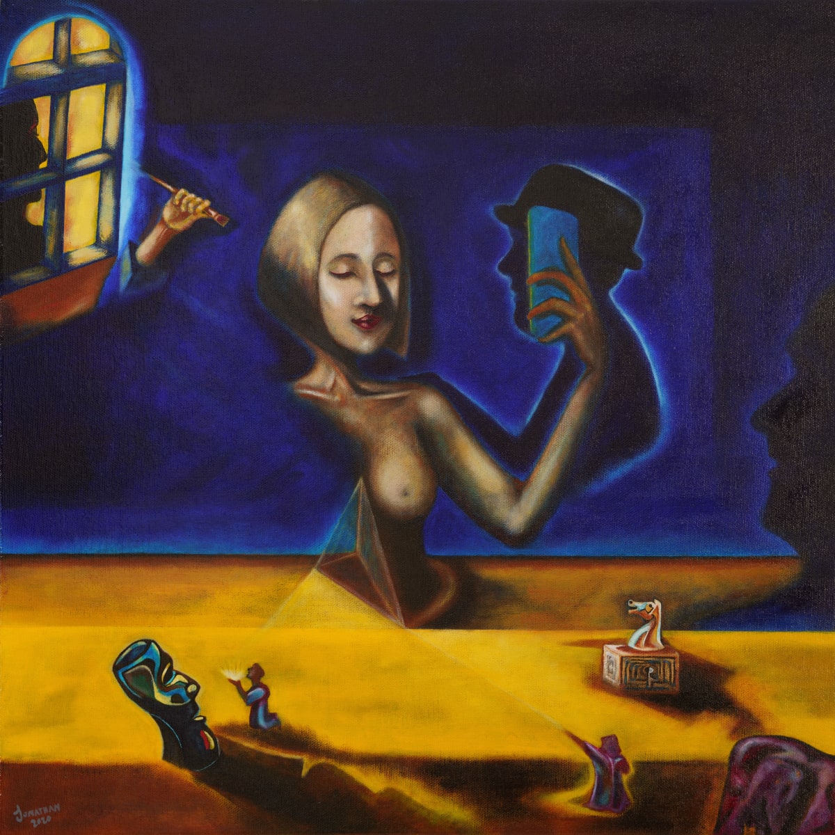 Watching You No. 1 by Jonathan Avinash Victor 