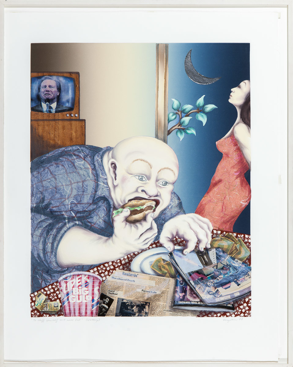 To Stuff Yourself and Never Eat (Gluttony) by Zara Kreigstein 