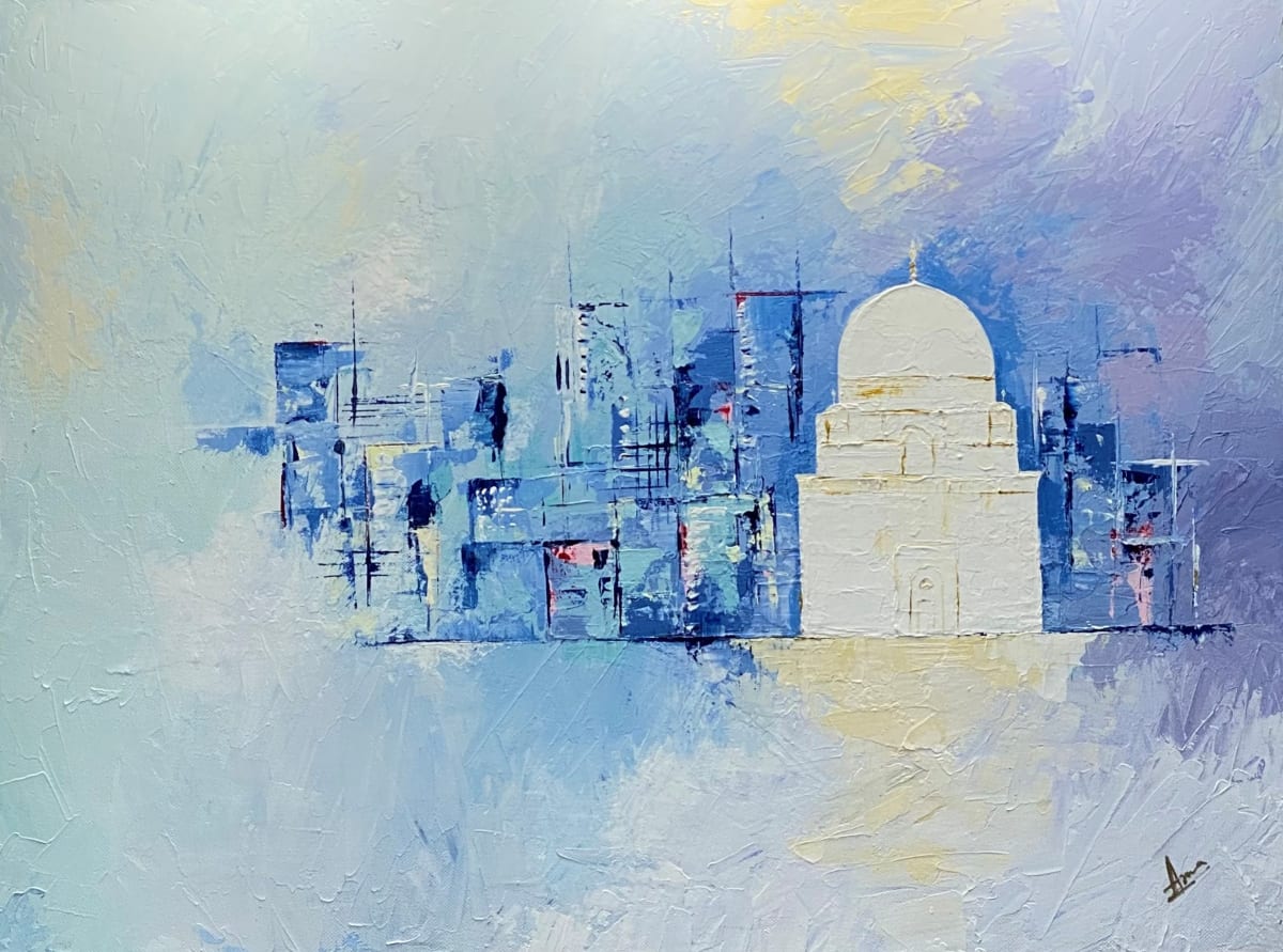 Raudat Tahera - The Heart of the City by Arwa Badani  Image: Capturing the peaceful essence of devotion and memories.