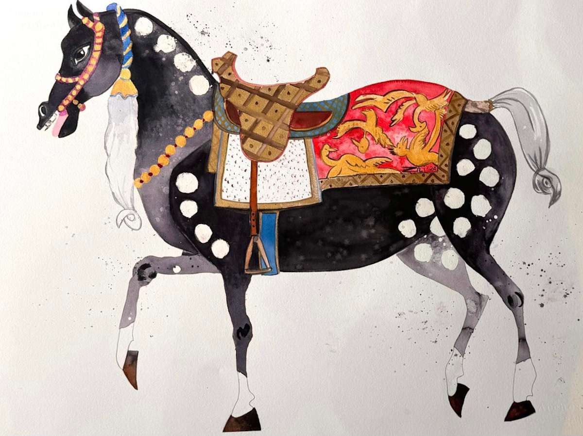 Regal Stallion by Dr. Zaenab Imaduddin 