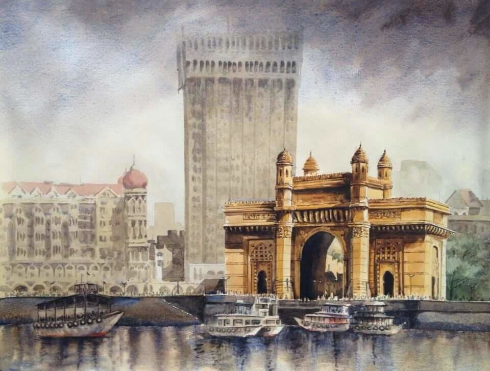 Landmarks of Mumbai - The Gateway of India by Mazher Nizar 