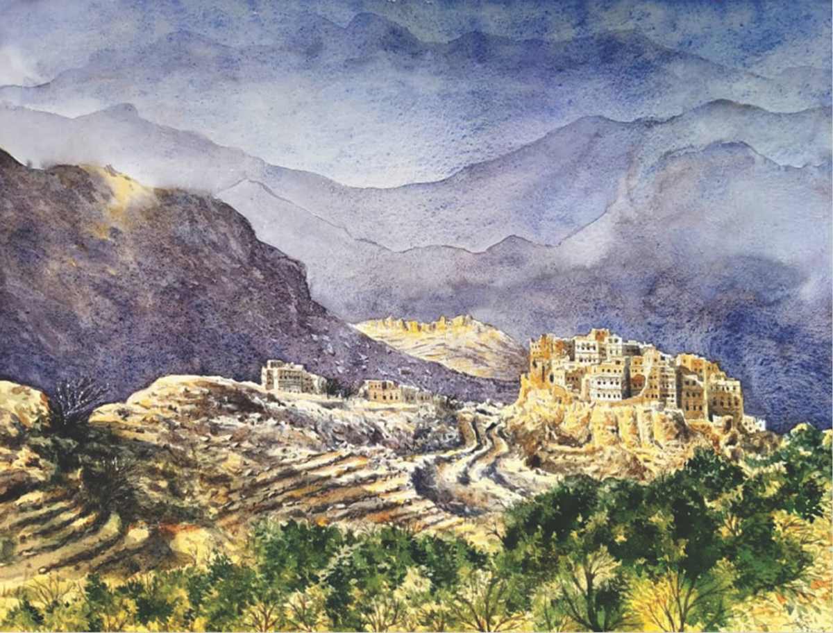 Akamat al-Qadi, Haraaz by Mazher Nizar 