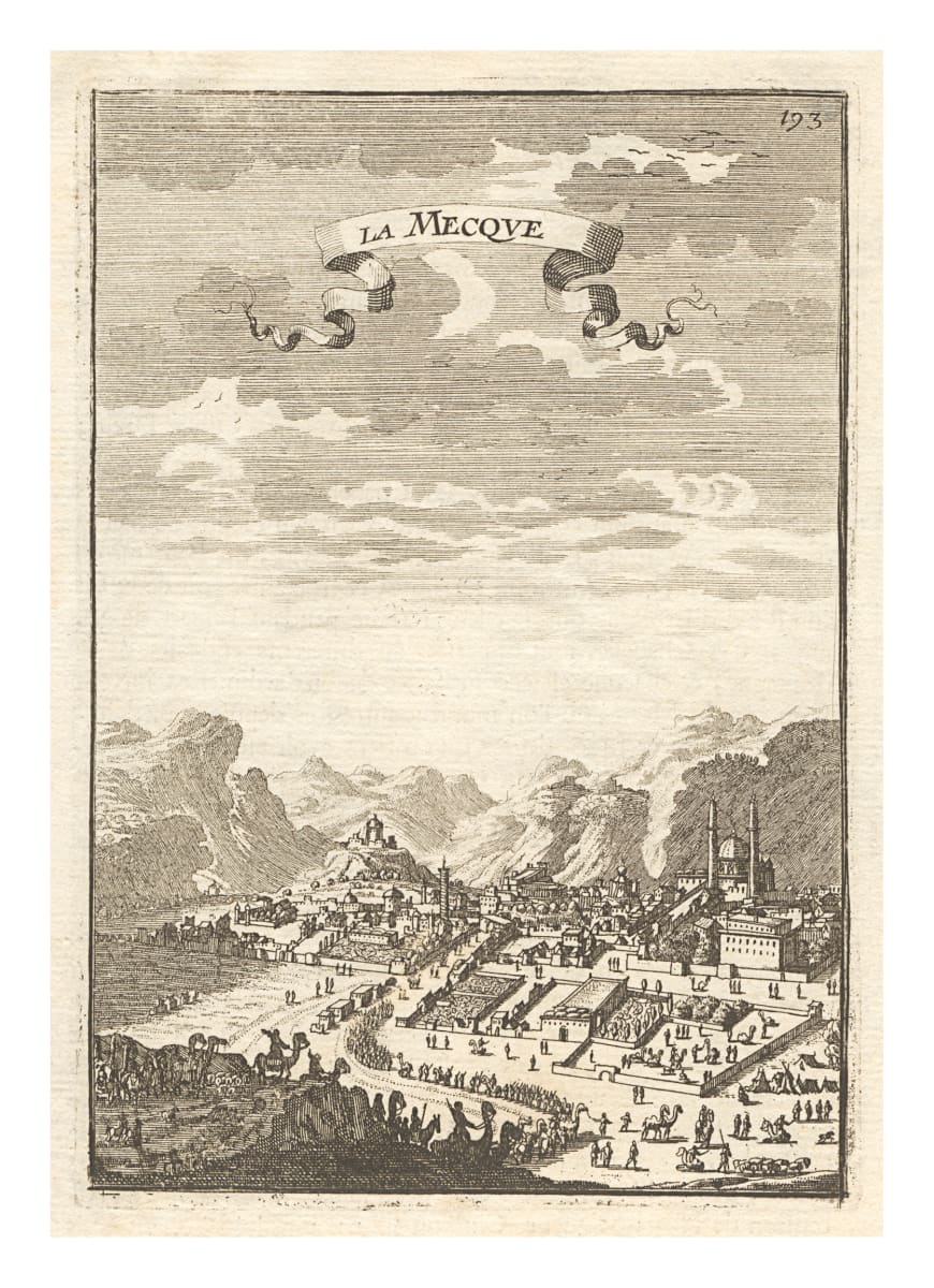 Medine – al-Madina [al-Munawwara] by Alain Manesson Mallet 