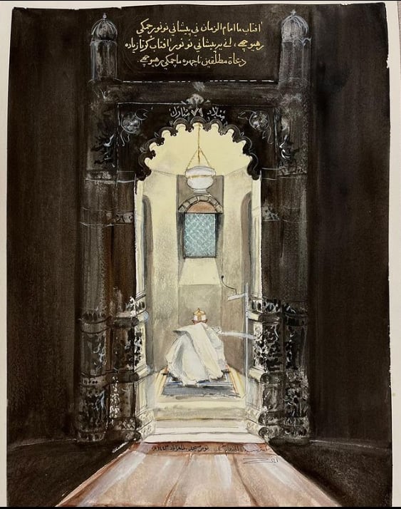 Noorun ala Noor by Dr. Zaenab Imaduddin  Image: 𝟸𝟷 𝘮𝘪 𝘳𝘢𝘢𝘵 𝘚𝘩𝘦𝘩𝘳𝘶𝘭𝘭𝘢𝘩 𝘢𝘭 𝘔𝘰𝘢𝘻𝘻𝘢𝘮 𝟷𝟺𝟺𝟹 𝘏 𝘛𝘢𝘩𝘦𝘳𝘢𝘣𝘢𝘥