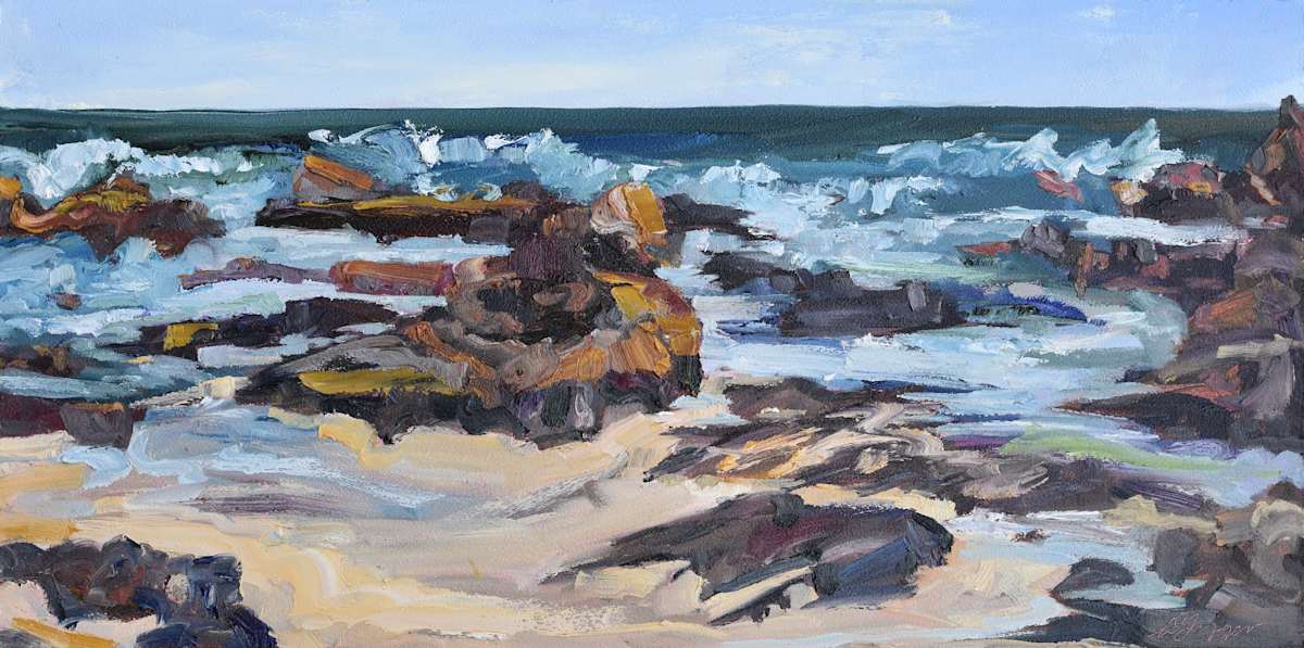 Crashing Waves At Tuross by Wendy Jagger, Image 1.