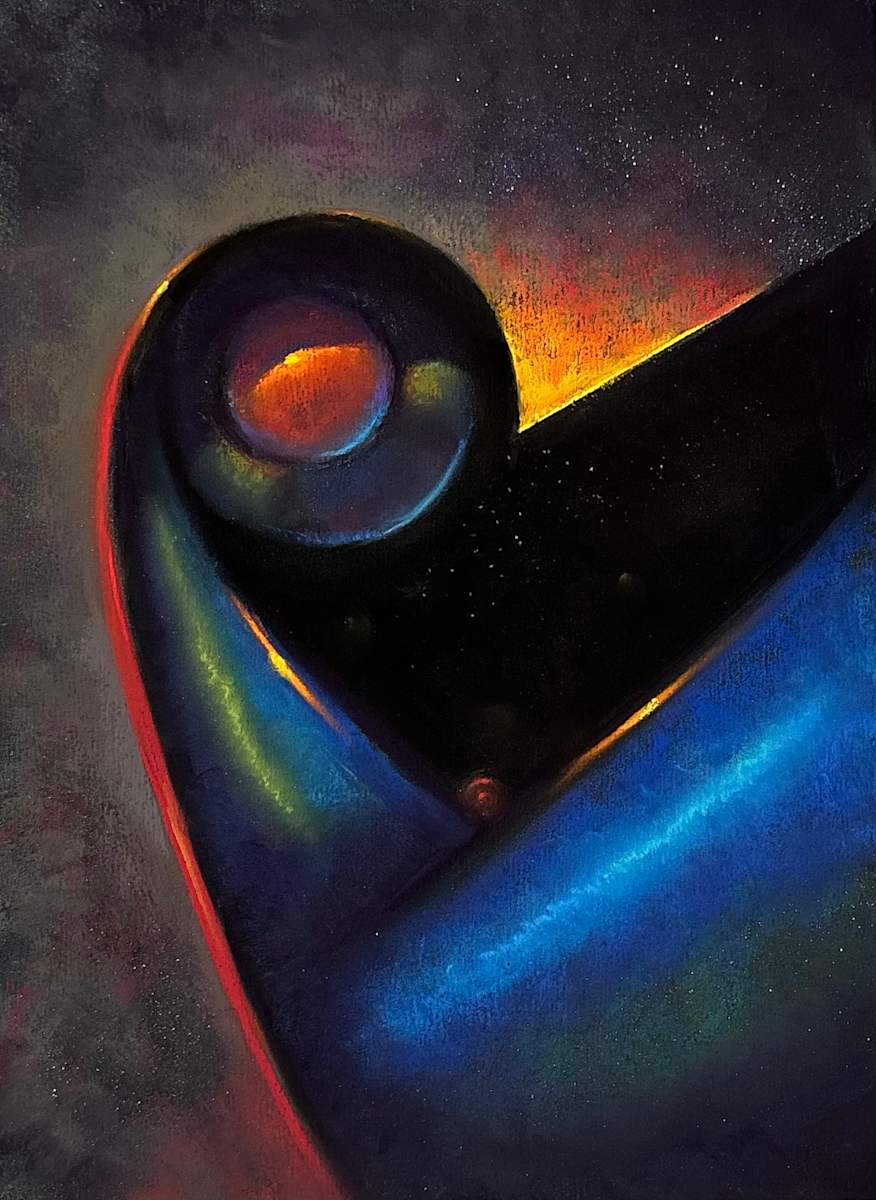 LUMINOUS EMERGENCE by Laura Pollak  Image: Coming out of the dark to shine and illuminate everything around.  Exploring the principles of Sacred Geometry and the magic that emerges.