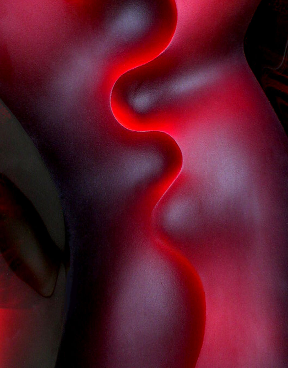 Desire (black frame) by Lisa Drew 