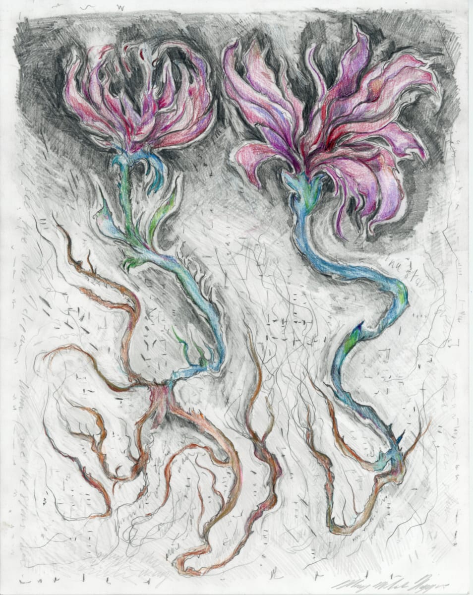 Winter Meadow.06 by Mary Welch Higgins  Image: Winter Meadow.06