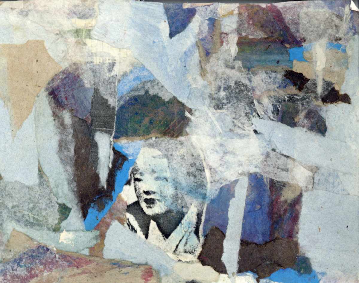 Mask Collage by Mary Higgins, Image 1.