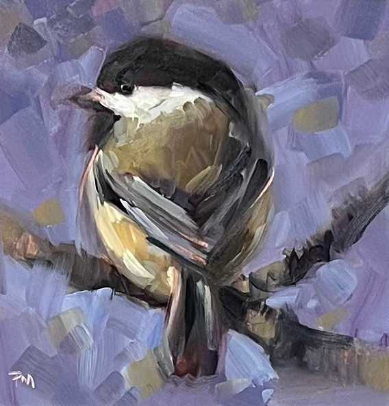 Black Capped Chickadee by Patti McNutt, Image 1.