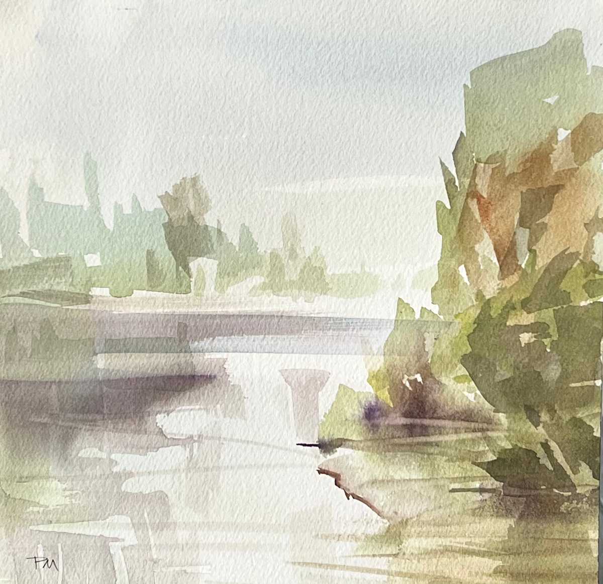 Willamette River Melody by Patti McNutt, Image 1.