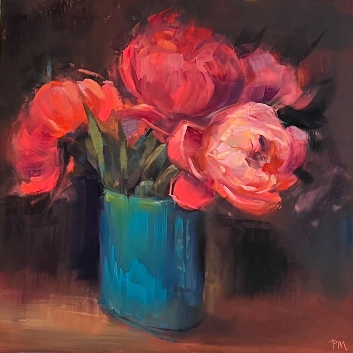 Peachy Pink Peonies by Patti McNutt, Image 1.