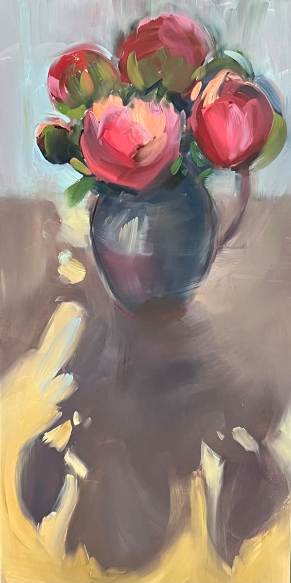 Peonies and Shadow by Patti McNutt, Image 1.