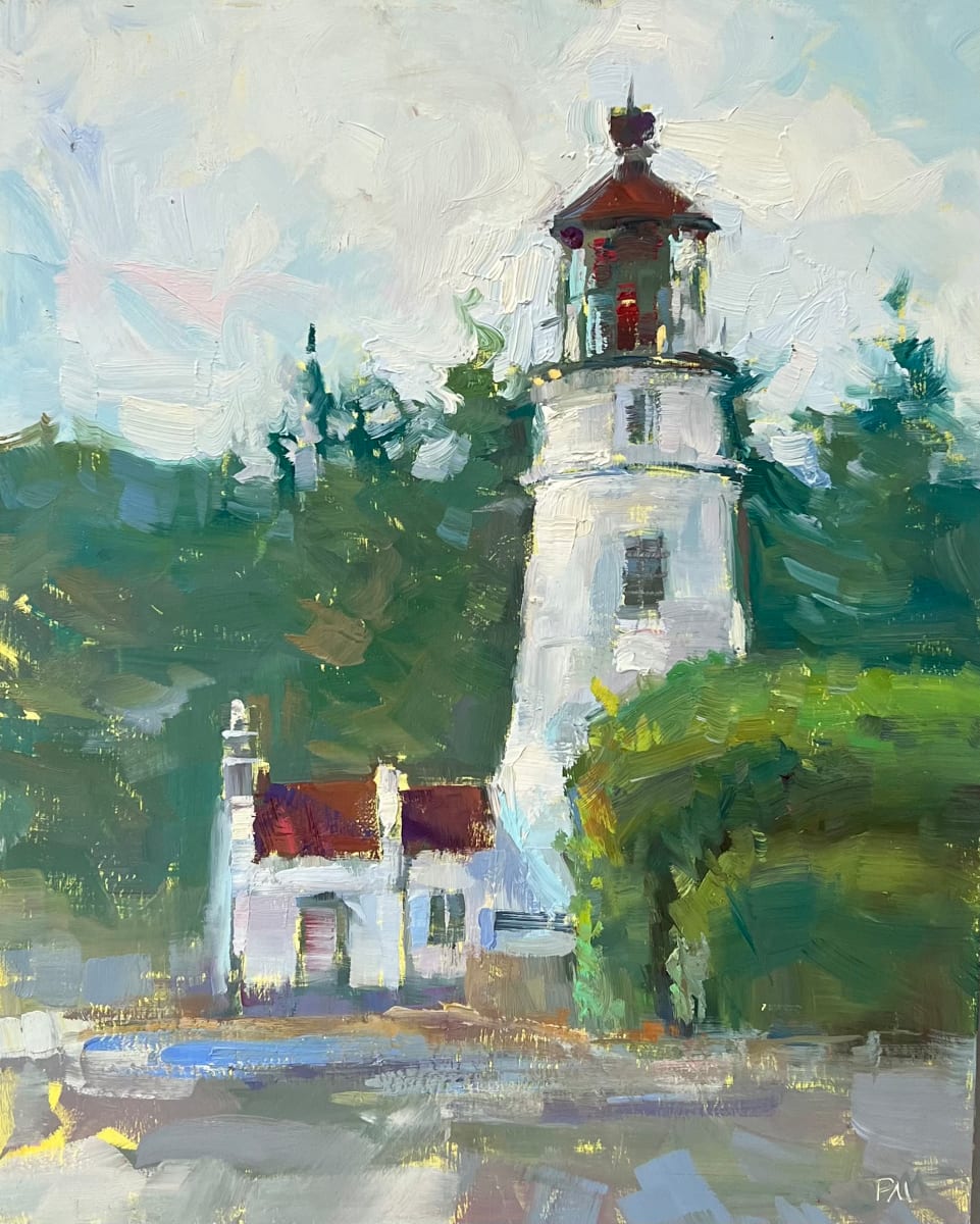 Umpqua River Lighthouse by Patti McNutt 