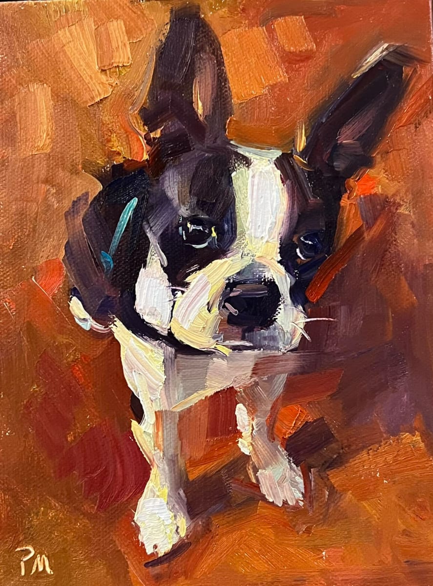 Warren by Patti McNutt  Image: Warren - 6"x8" oil on Cradled Canvas