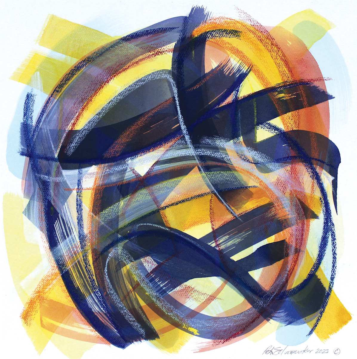 Gyroscope 1 by Rita Schoonmaker 