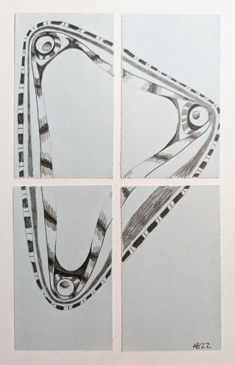 Skew Series (Study for Quadrants) by Annalisa Barron 