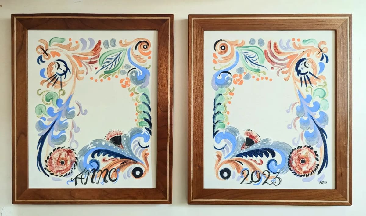 Anno No.1 (Diptych) by Annalisa Barron 