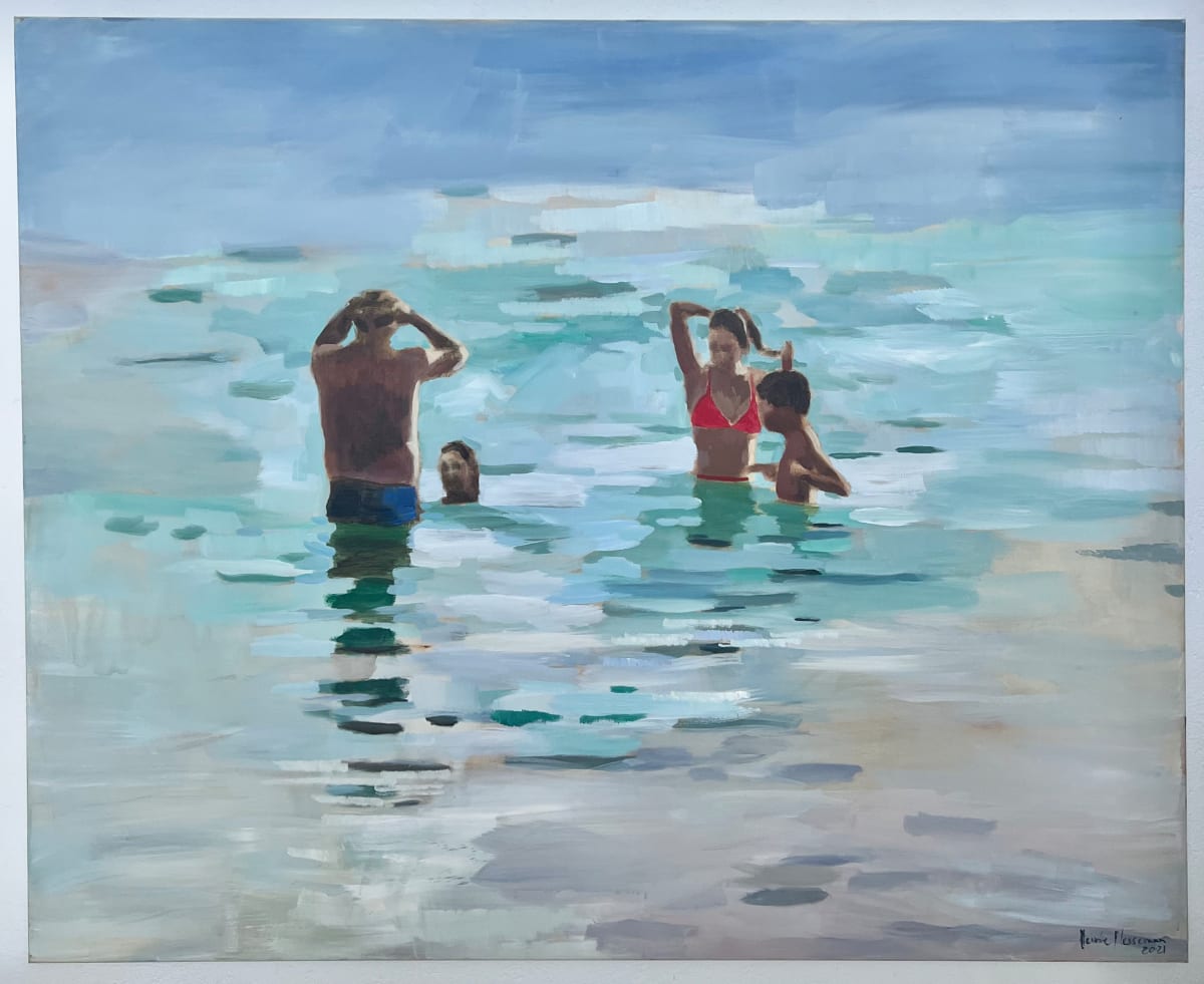 Water Painting 8 by Meinke Flesseman 