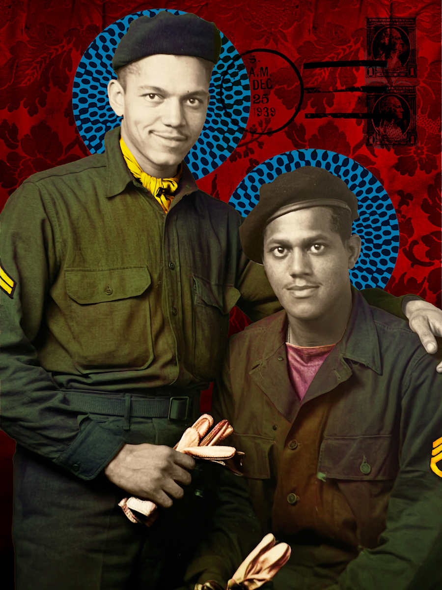 Army Buddies by Demarcus McGaughey, Image 1.