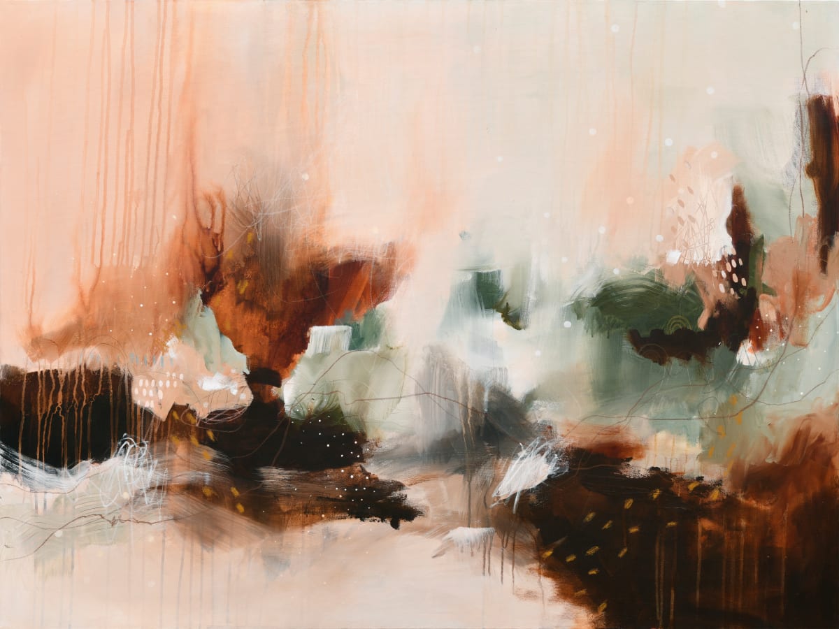 Realm of the Senses by Josefina Zorrilla   Image: Realm of the Senses by Josefina Zorrilla
Mixed Media & Oil on Canvas
36" x 48"